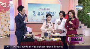 [종합] ‘아침마당’ 정호균-홍성란-신효섭 요리사 출연…봄요리 열전 우승자는?
