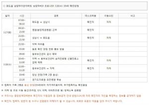 남양주시청, 추가 확진자 이동 동선 공개…화도읍 남양주이안아파트-별대동 별내중앙로 거주