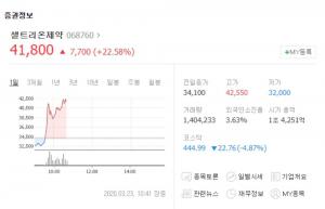 셀트리온제약-셀트리온헬스케어 등 기자회견 앞두고 급등…코로나19 치료제 때문?