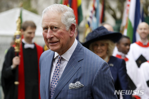 영국 찰스 왕자, 코로나19 양성반응 확진…"증상 경미"