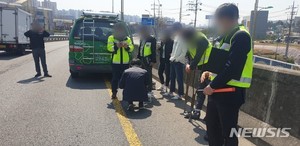 경찰, 환희 음주 교통사고 현장 조사 착수…환희 불참