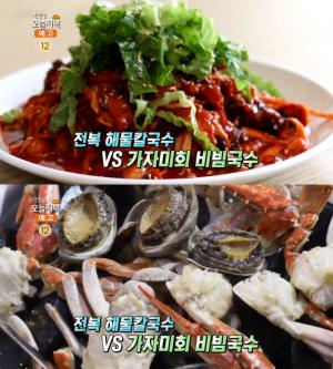 ‘생방송오늘저녁’ 일산 전복해물칼국수 vs 속초 가자미회비빔국수, 경기·강원도 맛집 위치는? “생활의 달인 그 곳!”