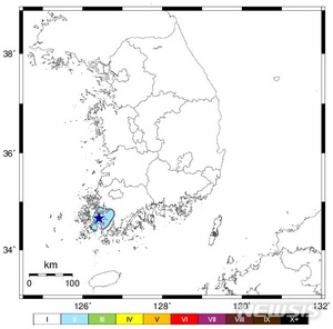 전남 목포 인근 해역 규모 2.1 지진…소수 느끼는 수준