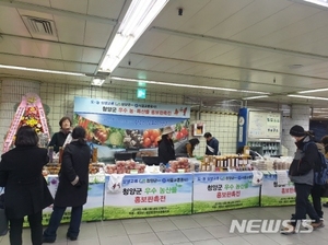 서울지하철 9개 역사서 직거리장터 개최