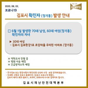 [속보] 김포시청, 코로나19 확진자 발생 공개…장기동 초당마을 우미린 아파트