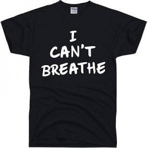 미국 흑인사망 시위 속 중국은 &apos;숨 쉴 수 없다(I can&apos;t breathe)&apos; 티셔츠 판매