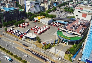 상인단체 "청주고속터미널 개발업자, 부실자본·재단자금 차입 의혹"