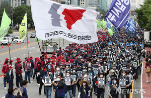 민주노총 "중대재해기업 처벌법 촉구"…찬성의원 36명 공개도