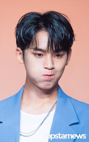 [HD포토] 세븐틴(Seventeen) 민규, ‘긴장 가득한 표정’ (헹가래)