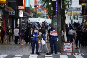 도쿄 코로나19 감염, 하루동안 55명 증가