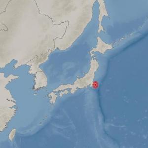 일본 지바현 동쪽 해역서 규모 6.2 지진…"쓰나미 위험 없어"