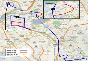 서울 시내버스 302번·2312번 노선 조정…신규아파트 입주 반영