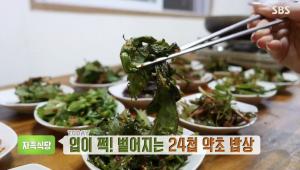 ‘생방송 투데이-자족식당’ 24첩 약초 밥상+약초돼지불고기 맛집