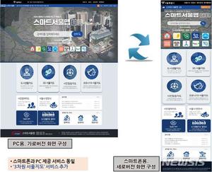 3D 구현 디지털판 서울 &apos;S-Map&apos;…행정·환경정보 본다