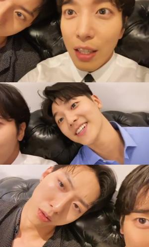 정용화, 강민혁-이정신 전역 후 근황 공개 &apos;다시 만난 씨엔블루&apos;