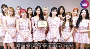 "위즈원 덕분" 아이즈원(IZ*ONE), &apos;환상동화&apos; 걸그룹 부문 초동 판매량 신기록 감사인사 전해