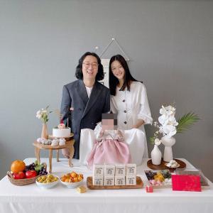 김경진 아내 전수민, 조카 백일 축하 "올해는 큰엄마도 되고 고모도 되네요"