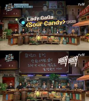 ‘도레미마켓’ 받쓰 문제에 레이디 가가 ‘Sour Candy’ 등장해 가사에 관심↑…블랙핑크 절친 혜리의 반응은?