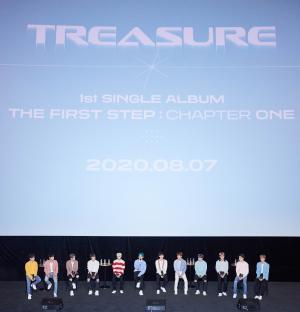 [현장] &apos;데뷔&apos; 트레저(TREASURE), 위너의 녹음 꿀팁 조언 공개…"지적 많이 받은 멤버는 요시"