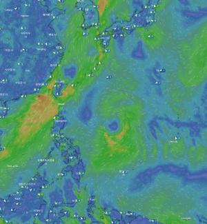 [속보] 필리핀 마닐라 동쪽 해상서 열대저압부 발생…태풍 9호 마이삭으로 발달 가능
