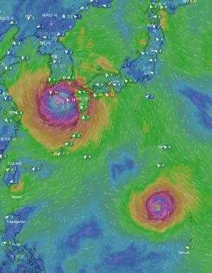 제10호 태풍 &apos;하이선&apos; 이동경로, 일본에서 남해안으로 변경될 수도…전라도와 경상도 경계 지역 상륙 가능성