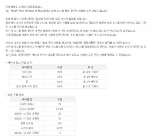 “추후 발견되는 사항 추가 공지할 것”…‘던전 앤 파이터’(던파) 디렉터 강정호, ‘GM 슈퍼계정 사건’ 중간 조사 발표