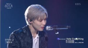 "내 마음을 비벼먹었다" 태민, &apos;Hate Everything&apos; 커버 무대…호평 쏟아져