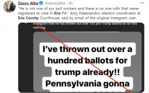 [미국 대선] "트럼프 표 사라져" 가짜뉴스에 핵심 승부처 펜실베이니아 몸살
