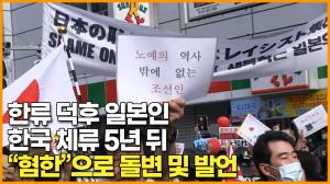 한류 덕후 일본인 한국 체류 5년 뒤 "혐한"으로 돌변 및 발언