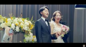 "조회수만큼 축의금 냈다"…고탱♥성희 결혼식 찾은 유튜버 꽈뚜룹
