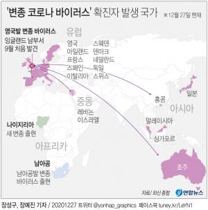 영국 입국 고양시 사망자 코로나19 확진…변종 여부 조사중