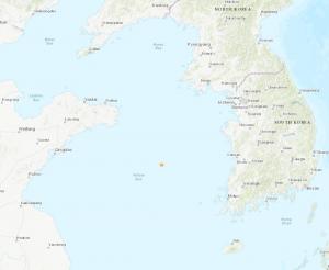 서해 진도 4.6 지진 발생…중국 청도 동쪽 332km 해역