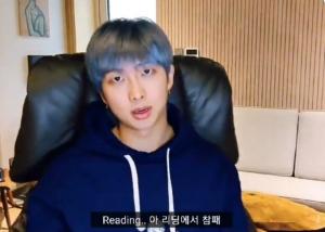 "리딩에서 참패"…방탄소년단(BTS) RM, 토익 점수 915점 맞은 사연 공개해 영어실력 재조명