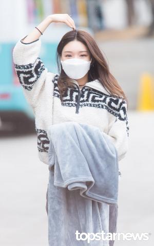 [HD포토] 청하(CHUNG HA), ‘청하랑 별하랑~’ (김영철의 파워FM 출근길)