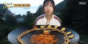"대방어 10kg→곱창 16m"…유튜버 쯔양, 남다른 먹성에 유민상 경악