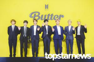 [현장] "최선 다할 것"…방탄소년단(BTS), ‘Butter’로 그래미 수상 노린다