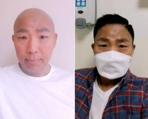 "잘 버티고 있습니다" 개그맨 김철민, 폐암 투병+항암 치료 근황 공개 