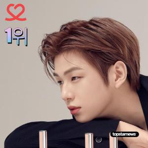 강다니엘, 최애돌 6월 남자아이돌 개인 순위 1위