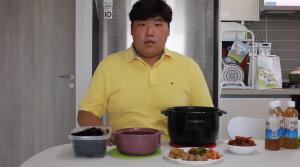 ‘홍현희 시매부’ 천뚱, 된장찌개와 밥 한 공기 먹방?…“8인분”