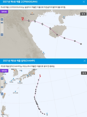 "열대야·폭염특보, 2021 장마 끝?"…태풍 고구마-참피 피해 없이 지나가