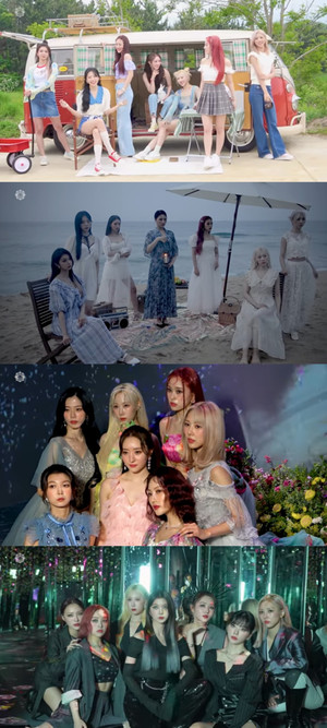 드림캐쳐, 스페셜 미니앨범 &apos;Summer Holiday&apos; 재킷 메이킹 공개…청순부터 다크까지 &apos;콘셉트 장인&apos;