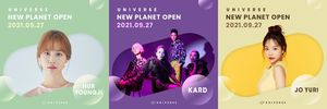 허영지·KARD(카드)·조유리, ‘유니버스’와 함께한다… ‘신규 플래닛 오픈’