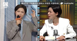 &apos;SNL코리아&apos; 인턴기자 주현영, 성장한 모습 선보여…"잠깐만요"