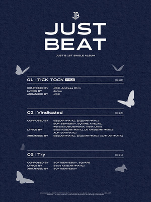 JUST B(저스트비), 27일 컴백 타이틀곡은 &apos;TICK TOCK(틱톡)&apos;…BTS·NCT 작사가와 협업
