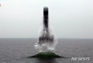 북한, 잠수함발사탄도미사일(SLBM) 1발 발사 추정 "신형 시험 가능성"