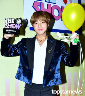 [HD포토] 박지훈, ‘컴백하자마자 1위 등극’ (더쇼)