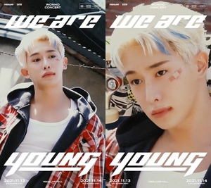 원호(WONHO), 첫 오프라인 콘서트 ‘WE ARE YOUNG’ D-7…무빙 포스터 공개에 기대감 UP