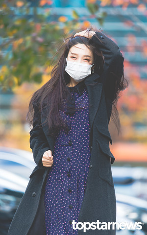 [HD포토] 레드벨벳(Red Velvet) 조이, ‘바람을 느끼며’ (SBS TV 동물농장 출근길)