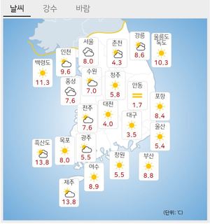 [오늘 전국 날씨] 수도권 아침에 비 소식…비교적 포근한 &apos;가을 날씨&apos;