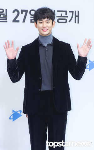 [HD포토] 김수현, ‘러블리한 펌헤어’ (어느 날 제작발표회)